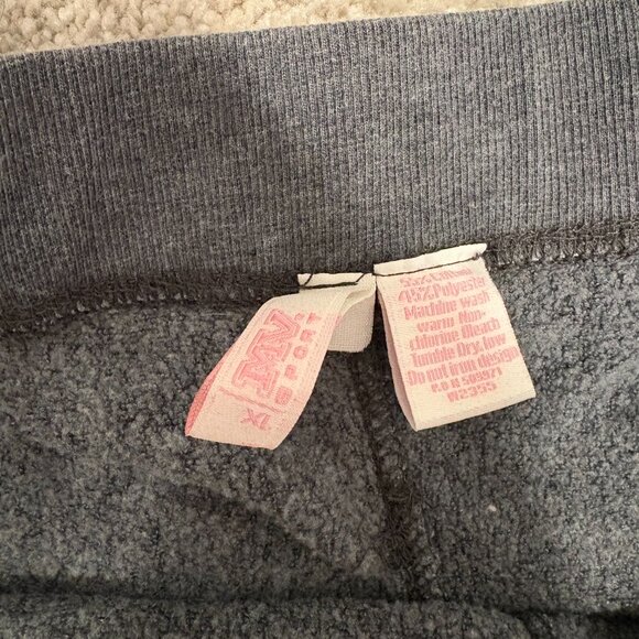 Gray Comfy Sweatpants with Rehoboth Beach + Ocean Waves Image on Pants - Picture 4 of 4